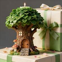 Cubulo Harzform mit Feenbaum Design - zum Herstellen von Kerzengießformen, Epoxidharz-Kunsthandwerk, Ton- und Gipsformen, leicht zu entformen und wiederverwendbare Silikonform, geeignet für DIY Kerzengießen, Epoxidharz-Kunsthandwerk, ideal für Osterdekoration und Geburtstagsparty Geschenke - Schimmel - Übersicht 1