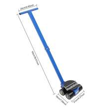 Carro de transporte industrial de alta resistencia de 4 toneladas con asa, capacidad de 4000 kg, herramienta de bajo perfil para mover equipos, dispositivos y cargas pesadas, ideal para almacenes, fábricas y talleres. - A - Ver 11