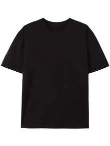Dam-T-shirts - Svart - Visa 3