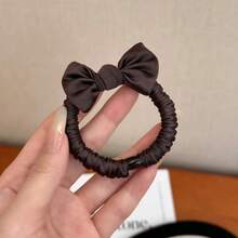 2/1 peça Laço Simples, Elástico de Cabelo, Prendedor de Cabelo, Faixa Elástica, Acessório Básico de Cabelo de Alta Qualidade, Presente para o Dia das Mães, Presente para Festas, Opção para o Dia dos Namorados, Acessórios de Praia Femininos, Itens Essenciais para Viagem, Presente para o Dia das Mães, Festas, Aniversário - Multicolorido - Ver 7