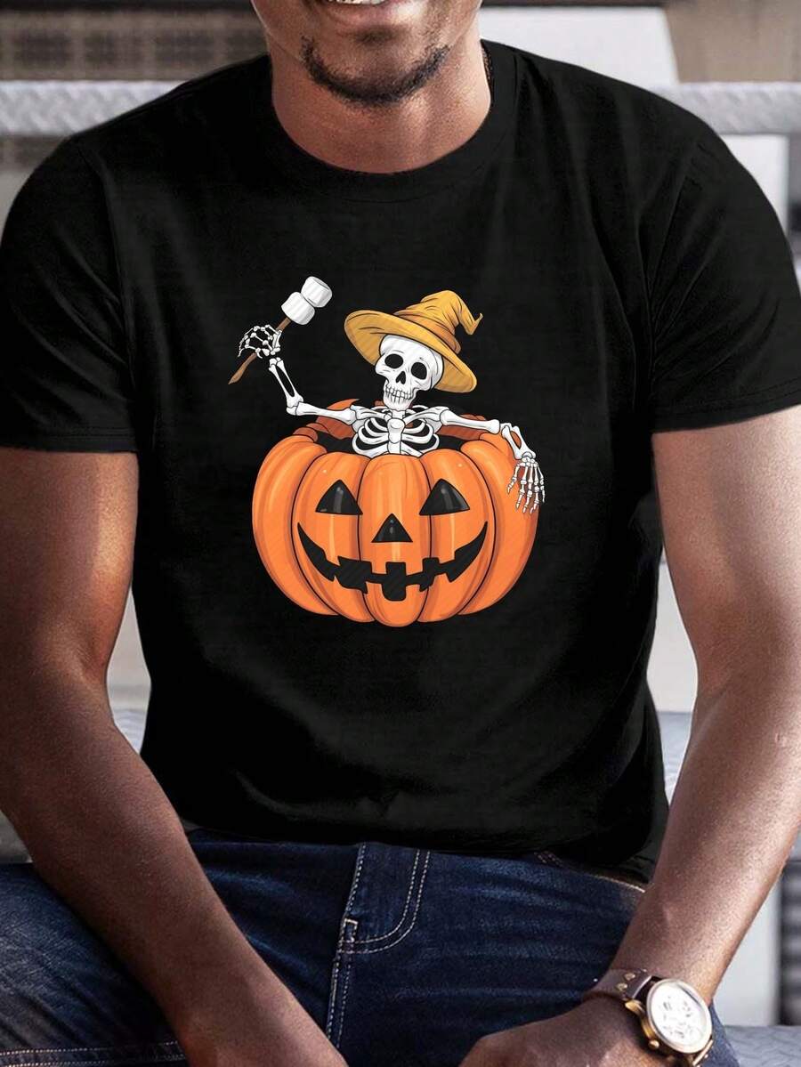 deyin Heren T-shirts - Zwart - Bekijken 1