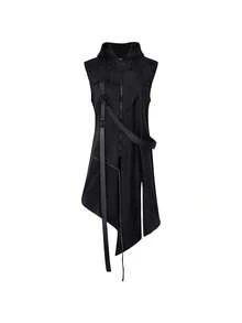 Autumn/Winter Halloween COS Costume Jacket Irregular Windbreaker For Men - Black - View 6