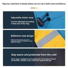 Pet Dog Windbreaker, Waterproof Reflective Colorblock Dog Coat, Outdoor Raincoat, Windproof, Durable & Easy Care - Multicolor - View 3