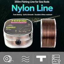 HIRISI 350m Ultra-Strong Monofilament Nylon Carp Fishing Line, Smooth Casting, Super Durable, Suitable For Saltwater & Freshwater Fishing, Suitable For Lure Fishing, Sea Fishing And Ice Fishing - Multicolor - View 8