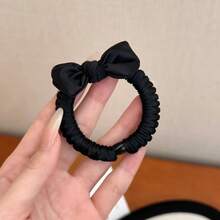 2/1 peça Laço Simples, Elástico de Cabelo, Prendedor de Cabelo, Faixa Elástica, Acessório Básico de Cabelo de Alta Qualidade, Presente para o Dia das Mães, Presente para Festas, Opção para o Dia dos Namorados, Acessórios de Praia Femininos, Itens Essenciais para Viagem, Presente para o Dia das Mães, Festas, Aniversário - Multicolorido - Ver 8