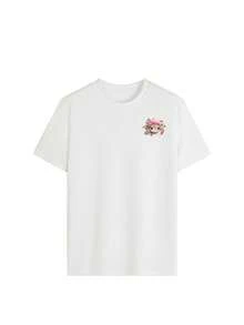 Women T-Shirts - 白色 - 查看 4