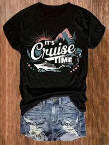 Women T-Shirts - Black - View 2