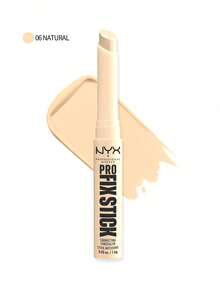 NYX [Concealer Bundle]Pro Fix Stick Correcting Concealer+Pro Fix Stick Correcting Concealer 0.3 Yellow+06 Natural 0.05oz/1.6g+0.05oz/1.6g - 0.3 Yellow+06 Natural - View 4