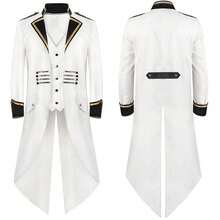Men Cosplay Clothing - White - View 10