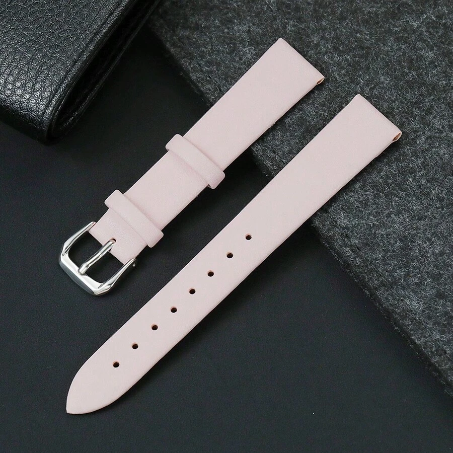 Ultra Slim PU Leather For Women Watch Accessories 16mm 18mm 20mm 22mm Elegant Replacement Strap For Wristwatch Band - Mouldless - View 1