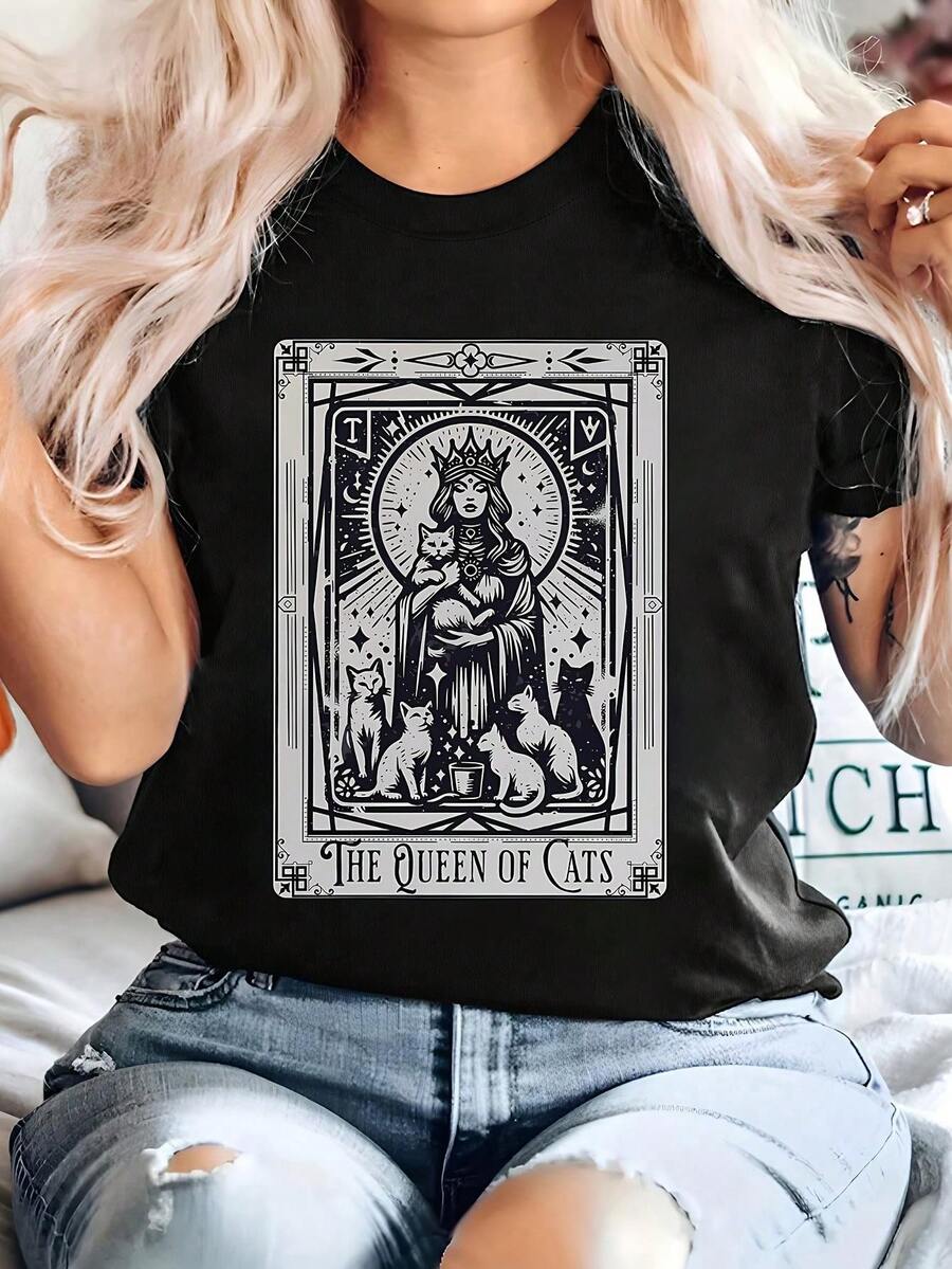 Women T-Shirts - Black - View 1
