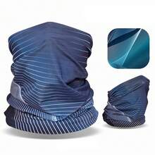 Outdoor Mountaineering Scarf Ice Silk Sunscreen Face Mask Bandana Unisex Scarf For Outdoor Fishing Biking - Dark Blue - View 13