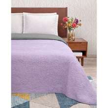 LIGHTWEIGHT DOUBLE QUILTED DOUBLE VIEW DUVET. - Grey - View 5