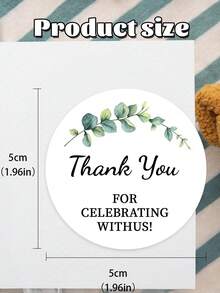 Custom Stickers, Thank You Stickers, Wedding Stickers, Wedding Favors, Baby Shower Stickers, Birthday Stickers, Bridal Shower Stickers, Bachelorette Party Stickers, Company Logo Stickers - Multicolor - View 6