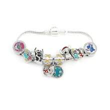 1 chiếc vòng tay charm Stith chính hãng Disney, vòng tay hoạt hình anime, vòng tay cosplay, vòng tay có thể điều chỉnh, vòng tay dạng còng mở, phụ kiện trang sức thời trang, món quà tuyệt vời cho Giáng sinh, Halloween, Lễ Tạ ơn dành cho người hâm mộ và gia đình, thích hợp cho các bữa tiệc. - trắng - Xem 4