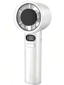 Handheld Portable Fan, High-Speed USB Rechargeable With Digital Display & 120 Infinite Speeds. Precision Airflow Control For Personalized Cooling. Ideal For Travel, Office Desks, Camping Trips & Home Use. Perfect For Professionals. (Multiple Colors). - 多色 - 查看 12