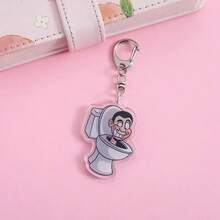 Anime Lilo And Stitch Pendant Keychains Holder Car Key Chain Key Ring Mobile Phone Bag Hanging Jewelry Gifts - 2 - 查看 2