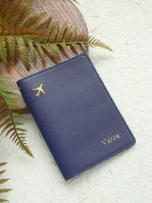 Personalized Passport Cover, Customizable Name Embossing, Passport Holder, Customizable Letters, Travel Wallet, Elegant Card Case, Unique Travel Gift, Birthday Gift, Gift For Friends - New Color - View 13