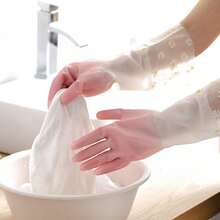 全面防护清洁手套，防水、防油、不刺激皮肤，可重复使用，适用于咖啡机、厨房、洗车、园艺等。 - 查看 11