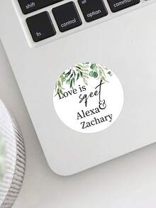 Custom Stickers, Thank You Stickers, Wedding Stickers, Wedding Favors, Baby Shower Stickers, Birthday Stickers, Bridal Shower Stickers, Bachelorette Party Stickers, Company Logo Stickers - Multicolor - View 43