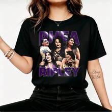 Women T-Shirts - Black - View 6