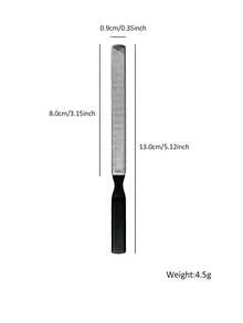 Stainless Steel Nail File, Easy To Clean Nail & Cuticle Care, Buffing & Polishing Nail Tool - Multicolor - View 5