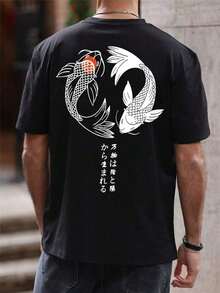Camisetas de hombre - Negro - Ver 3