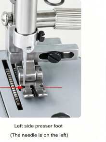 1/2/3pcs Universal T3 Adjustable Presser Foot, Suitable For Regular Zipper Presser Foot, 1-Needle Lockstitch Industrial Sewing Machine Accessories - Multicolor - View 6