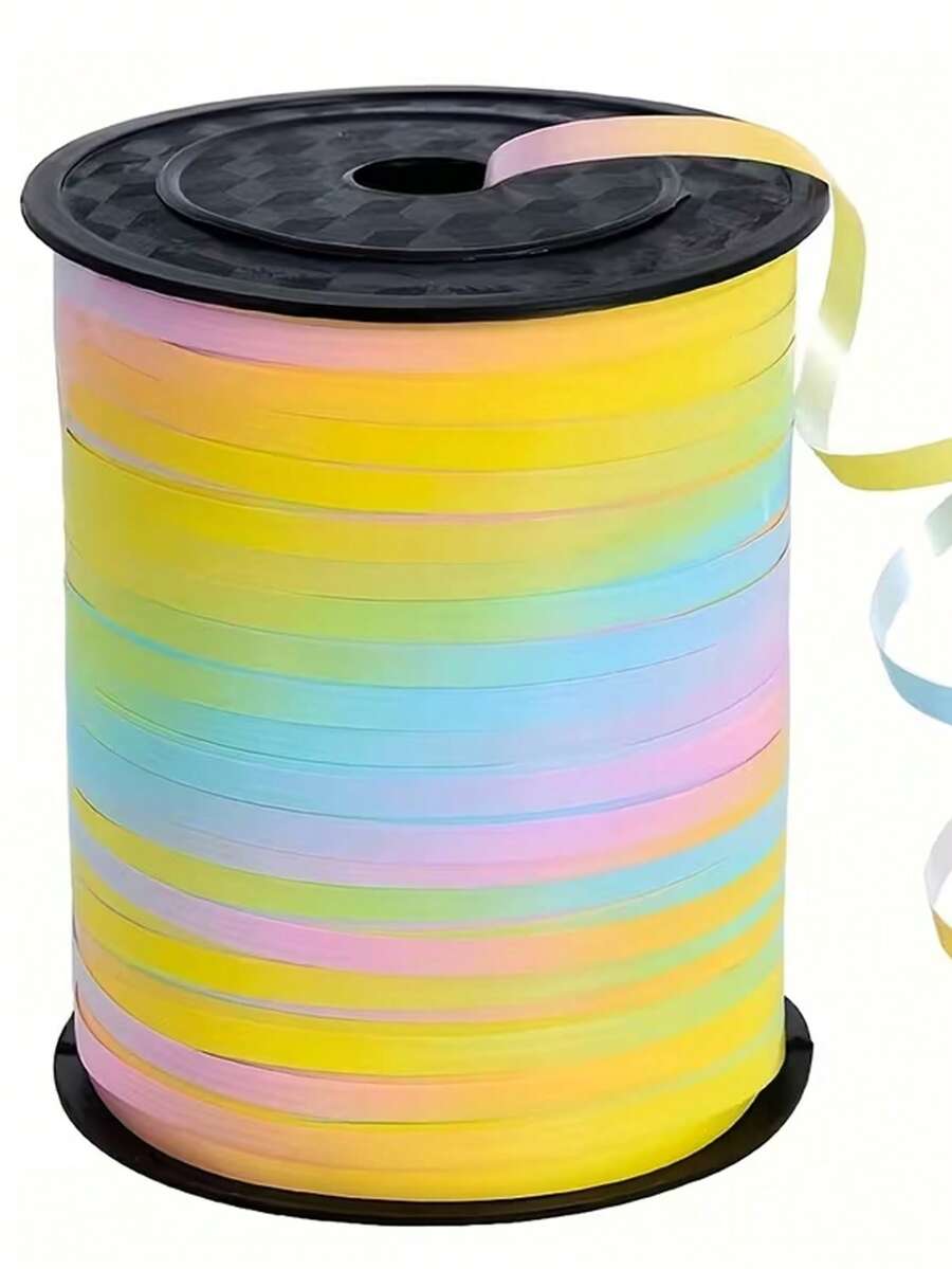 250 Yards Curling Ribbon – Balloon Ribbon/String For Crafts, Decorations, Gift Wrapping, And Bows (Christmas, New Year, Birthday Supplies) - Multicolor - View 1