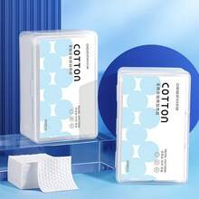 High Quality Cotton Pads, Facial Care Cotton Pads, Suitable For Makeup Removal, Nail Polish Removal And Facial Cleansing, 1 Pack, 300pcs Or 500pcs - Multicolor - View 12