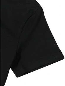deyin Women T-Shirts - Black - View 4