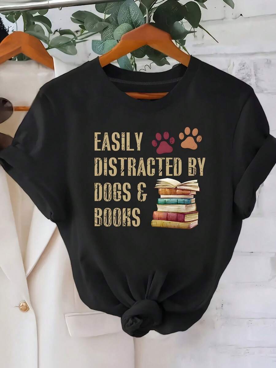 Women T-Shirts - Black - View 1