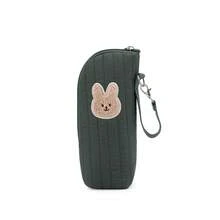 Isolierte Milchflaschentasche mit Cartoon-Bär, tragbarer Flaschenbeutel für den Kinderwagen - 22*8*7 - Übersicht 18