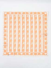 1 chiếc khăn bandana thời trang mới với nhiều họa tiết khác nhau, khăn quàng cổ họa tiết hình học, khăn trùm đầu bằng lụa. - Nhiều màu - Xem 4