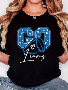 Women T-Shirts - Black - View 1