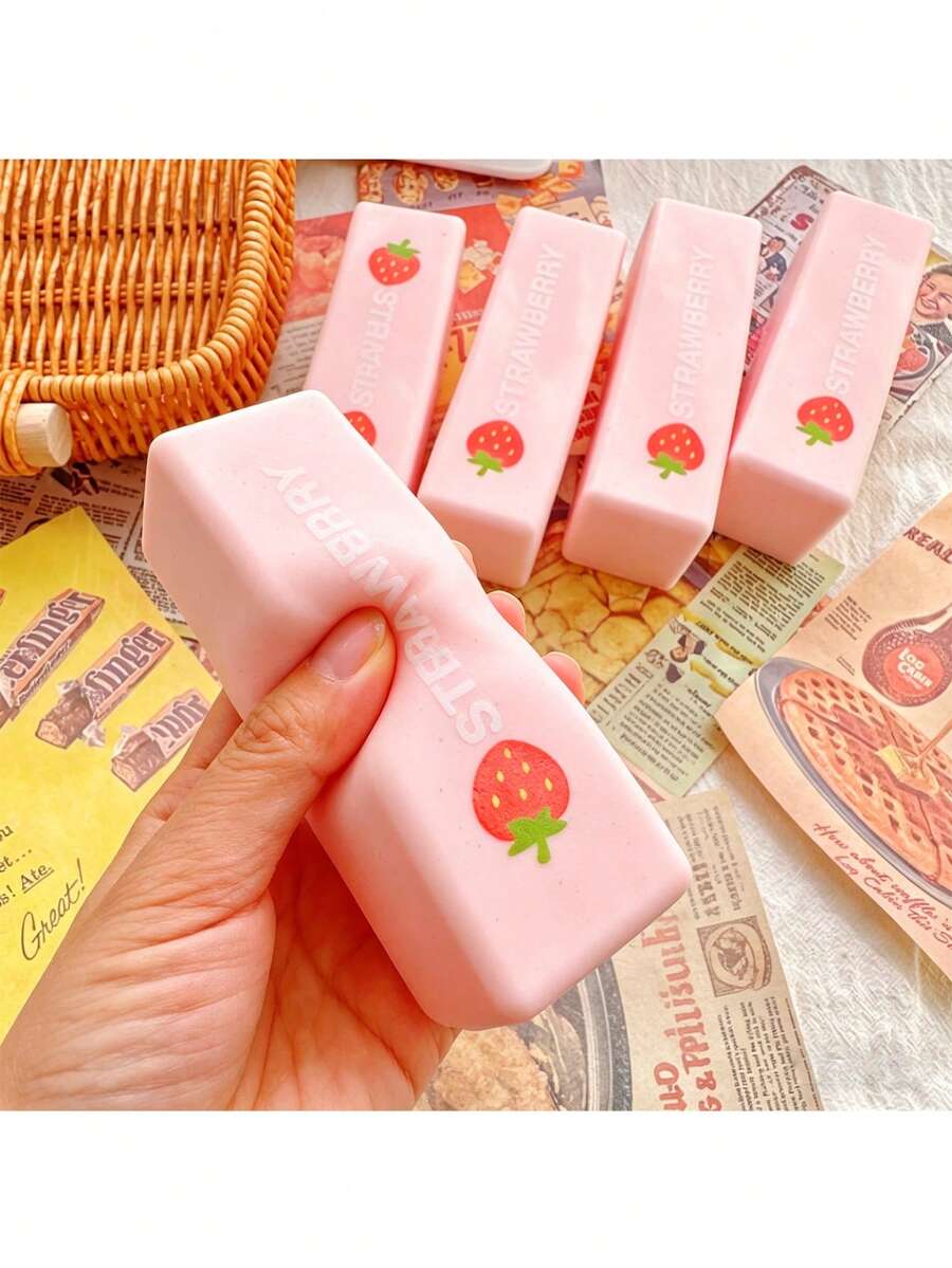 Soft Slow Rebound Butter Stick Squeeze Stress Relief Squishy Fidget Toy Funny Decompression Stress Anti-Anxiety Graduation Season Gifts - Multicolor - View 1