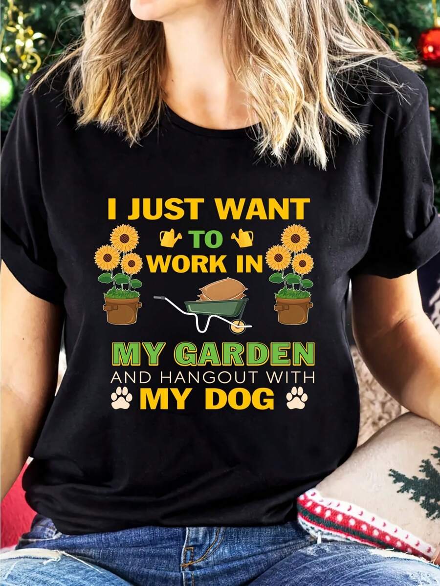 deyin Camisetas de mujer - Negro - Ver 1