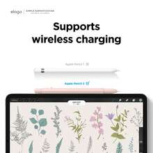 Elago X MONAMI Compatible With Apple Pencil Pro Case & Apple Pencil 2nd Generation Case, Back To School, Gift For Friends And Family, Apple Pencil Accessories, Magnetic Charging And Double Tap, Durable Silicone, Premium Stylus Cover, Protective Covering - 牡丹粉 - 查看 3