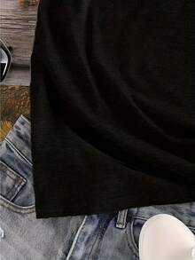Women T-Shirts - Black - View 3