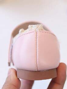 Sweet Lace Baby Shoes, Versatile For Little Girls - Pink - View 7