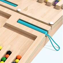 Magnetic Color Number Battle Maze Game, Children's Early Education Intellectual Magnetic Beads Training Toy - Multicolor - View 9