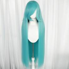 40-Inch Multi-Functional Long Wig, Suitable For Halloween Parties And Cosplay, No Glue Needed, Comfortable And Heat-Resistant Fiber Material, Suitable For Beginners, Natural And Fashionable Style Suitable For Holiday Carnivals And Concerts - Multicolor - View 48