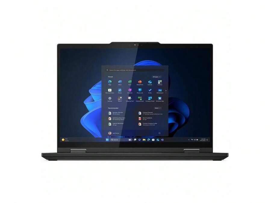 Lenovo ThinkPad T14s Gen 1 21R30010US 14" Touchscreen Notebook - Intel Core Ultra 5 235U - 16GB - 512GB - Intel Graphics - Windows 11 Pro - Wi-Fi 6E - US A Type Plug(110-127V) - View 1