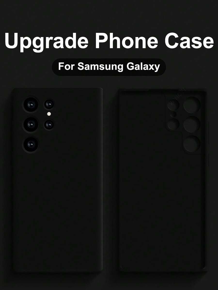 VRNOEI 相容於 Galaxy S26 Ultra 升級版手機殼,相容於 Galaxy S25 S24 S22 S21 S23 Ultra Plus S26+ S25+ S24+ S22+ S21+ S23+ 5G 防震背蓋配件,相容於 11 12 13 14 15 16 17 Pro Max 手機殼 - 黑色 - 查看 1