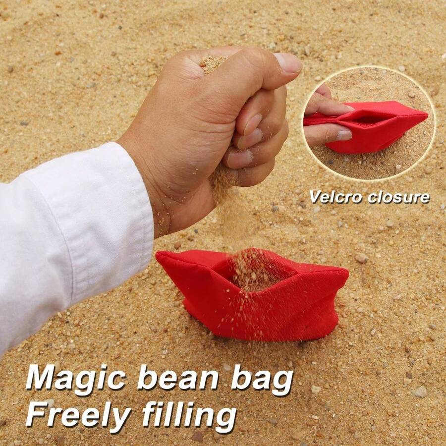 Small Bean Bags, Mini Bean Bag Toss Toy, Suitable For Indoor And Outdoor Backyard Cornhole Games - Multicolor - View 1