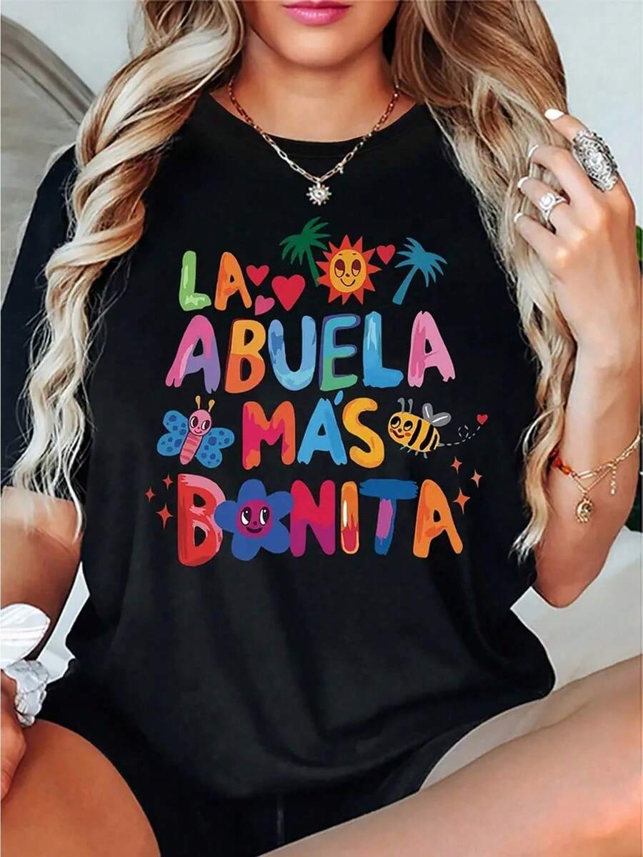 Women T-Shirts - Black - View 1