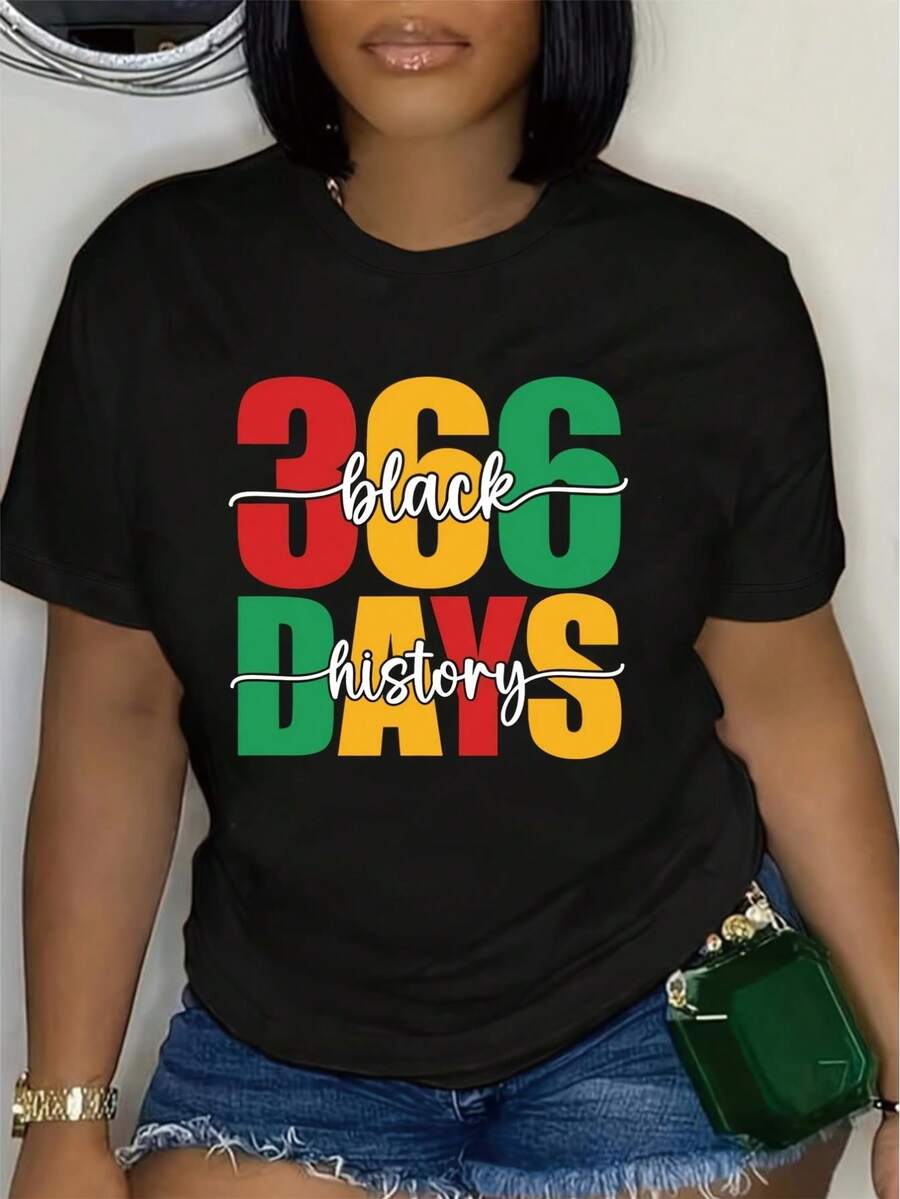 Women T-Shirts - Black - View 1