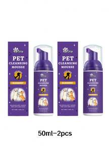 EelJoy Waterless Pet Shampoo Mousse - 5-In-1 Care Product. Gentle Ingredients Can Clean, Eliminate Odors, And Keep Pet Fur Smooth And Shiny. Suitable For Dogs And Cats. Strawberry Scent. No-Rinse Foam Shampoo, Recommended By Veterinarians. Used For Deep Cleaning And Grooming, Can Bring A Fresh Feeling, Convenient For Use Between Multiple Baths. - One Size - View 9