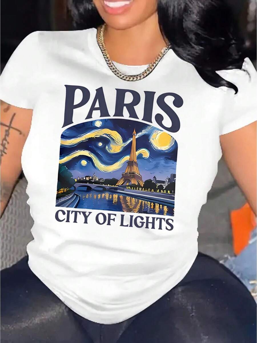 Women T-Shirts - White - View 1