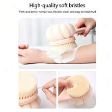 1/2 chiếc bàn chải tắm cán dài, bàn chải chà sàn tắm lông mềm chất lượng cao, dụng cụ gãi lưng, bông tắm. - A - Xem 6